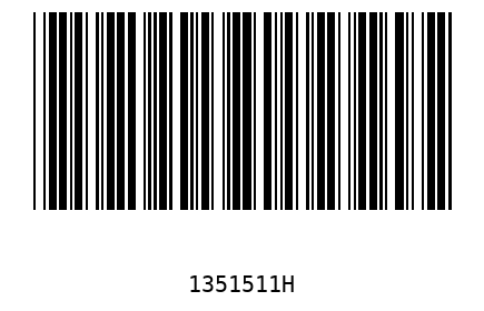 Barra Código 1351511