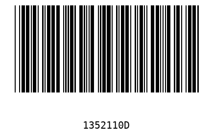 Bar code 1352110