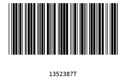 Barra Código 1352387