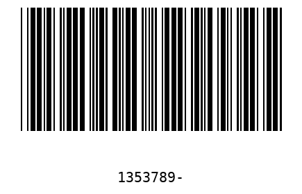 Barcode 1353789