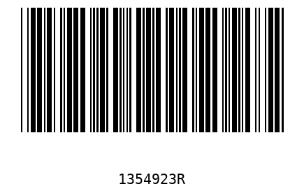 Barra Código 1354923