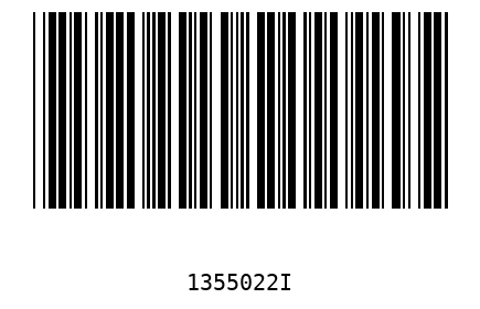 Barra Código 1355022