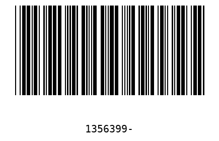 Barra Código 1356399