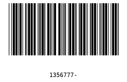 Barra Código 1356777