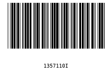 Barcode 1357110