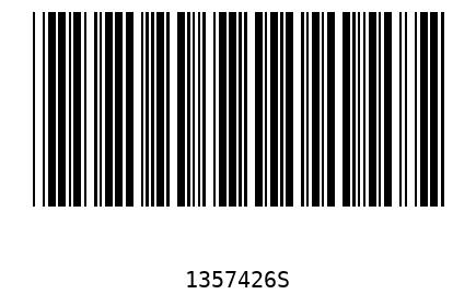 Barcode 1357426