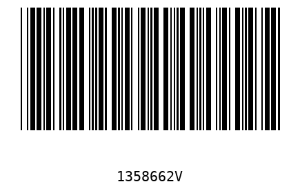 Bar code 1358662