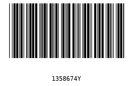 Bar code 1358674