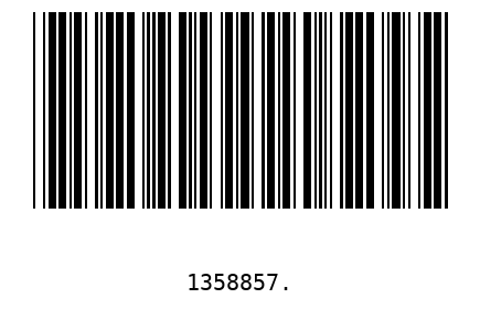 Barcode 1358857