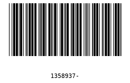 Barcode 1358937