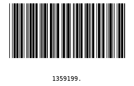 Bar code 1359199