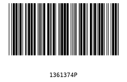 Barra Código 1361374