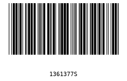 Barra Código 1361377