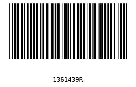 Bar code 1361439