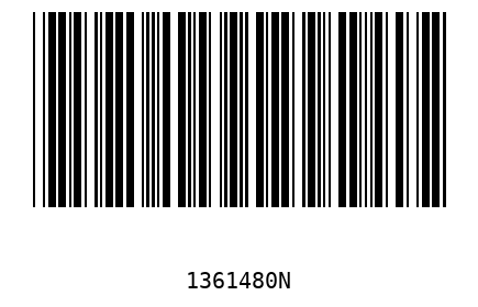 Bar code 1361480