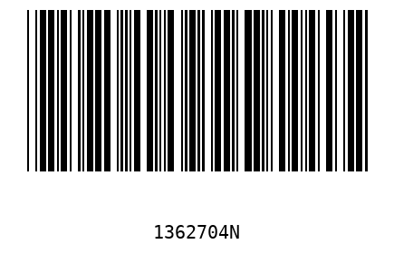 Barcode 1362704
