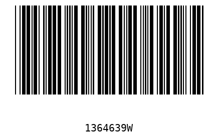 Barra Código 1364639