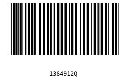 Barra Código 1364912