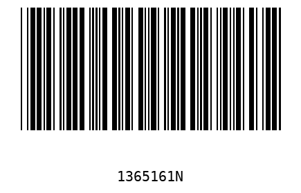 Bar code 1365161
