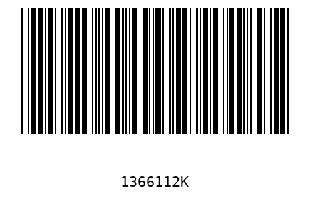 Bar code 1366112
