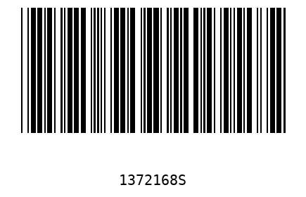 Bar code 1372168