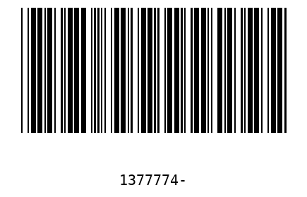 Barcode 1377774