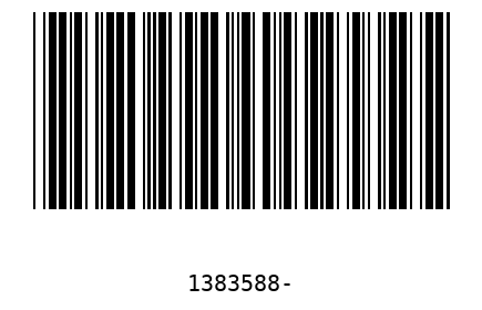 Bar code 1383588