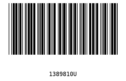 Barra Código 1389810