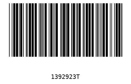 Barcode 1392923