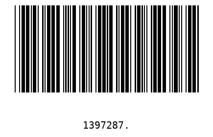 Barcode 1397287