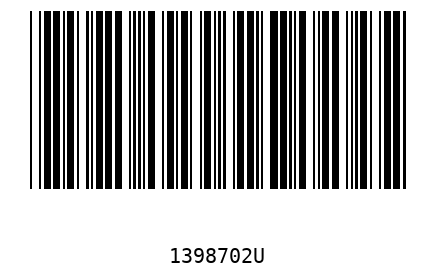 Barcode 1398702