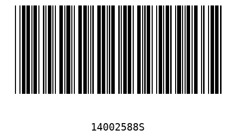 Barcode 14002588