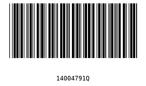 Barcode 14004791