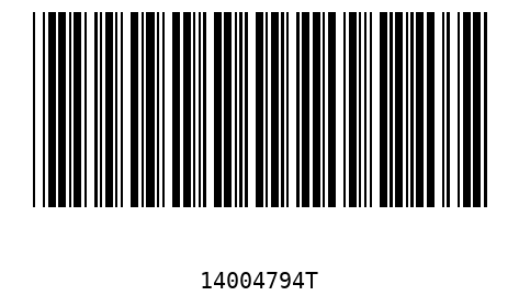 Barcode 14004794