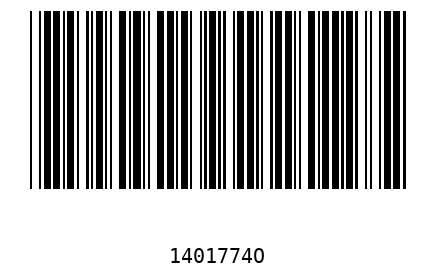 Barcode 1401774