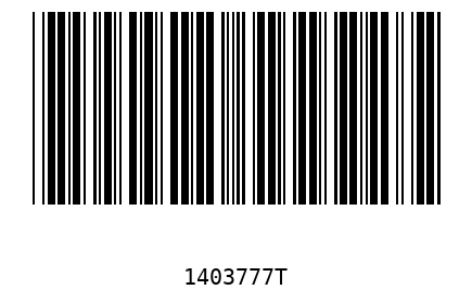 Barcode 1403777