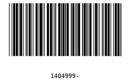 Barcode 1404999