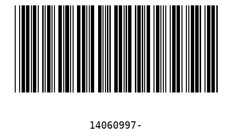 Barra Código 14060997