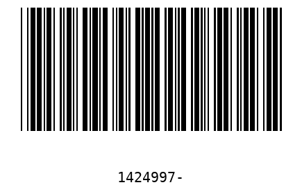 Barcode 1424997