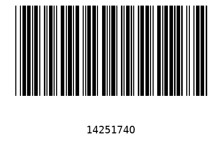 Bar code 1425174
