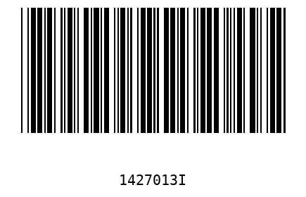 Barcode 1427013