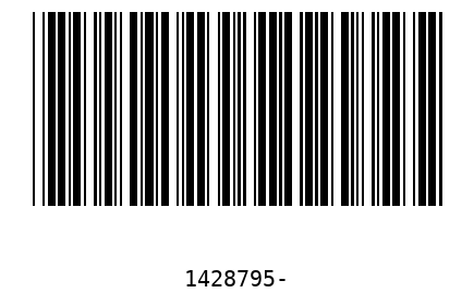 Barcode 1428795