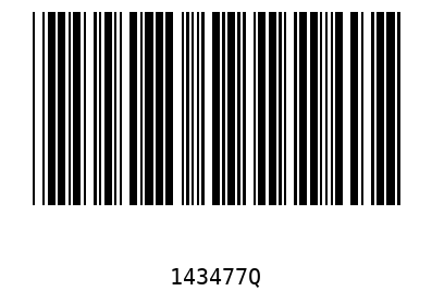 Barcode 143477