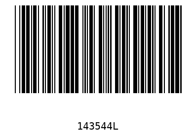 Barcode 143544