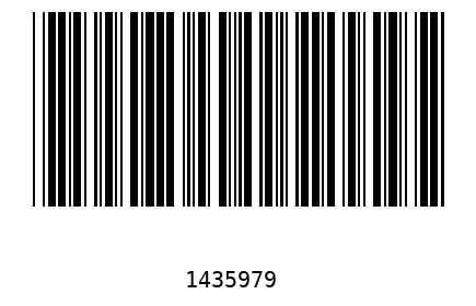 Bar code 1435979