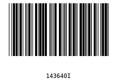 Barcode 143640