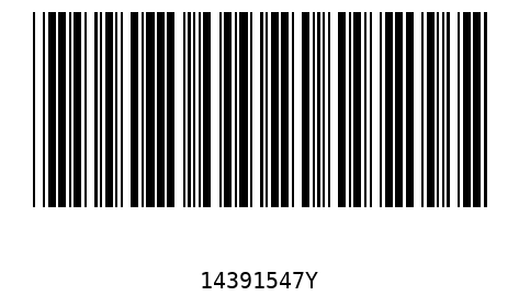 Barcode 14391547