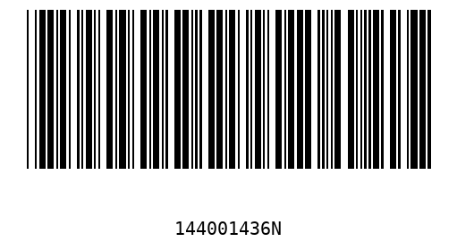 Barcode 144001436