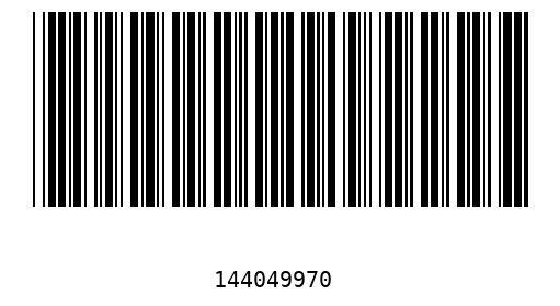 Barcode 144049970