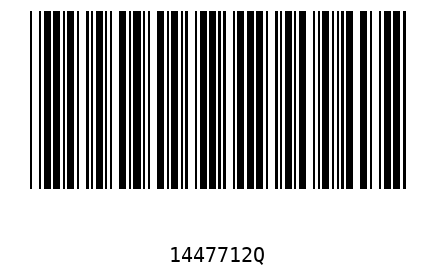 Barcode 1447712
